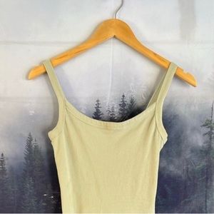 Abercrombie 90s Ribbed Tank Essential Bodysuit